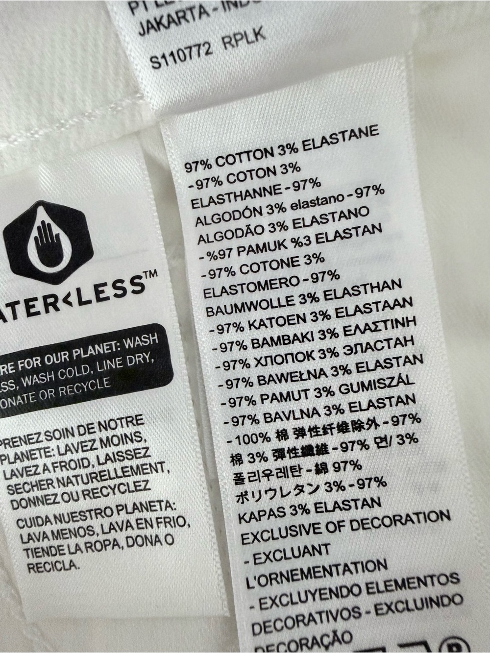 LEVI'S 311 Shaping Skinny Jeans - White - Picture 11 of 12